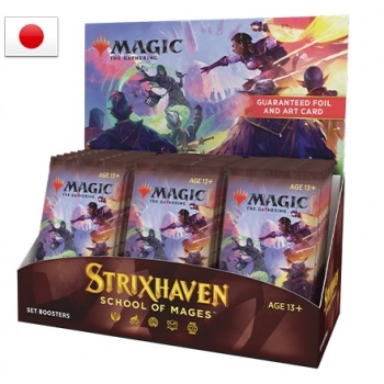 Strixhaven School of Mages - Set Booster Box Display - Japanese (30 Booster Pakker) - Magic the Gathering